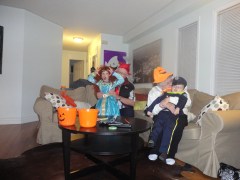 Mama & Papa with Abby & Aiden