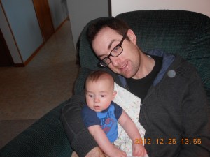 Uncle Rob with Macklan