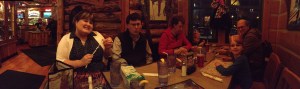 Christmas Dinner with the Millers at Montana's.