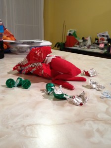 Blizzard getting into the Hershey Kisses