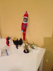 Blizzard horsing around with Superman, Batman and Donatello