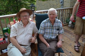 Vince & Uncle Sam visitng