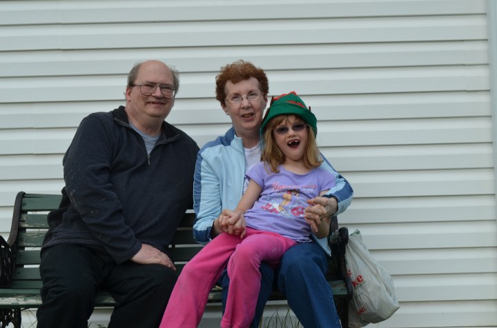 Bruce, Jackie, & Abby (pic taken by Aiden)