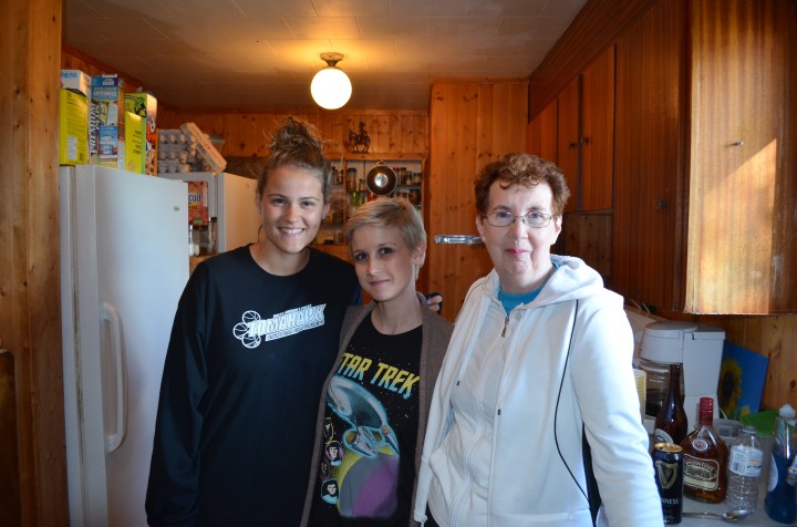 Stephanie, Shauna, Jackie