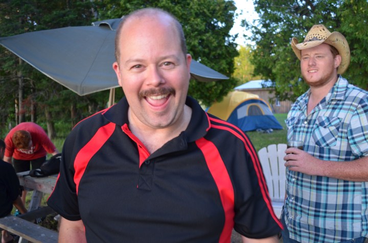 Aaron with Phillip in background