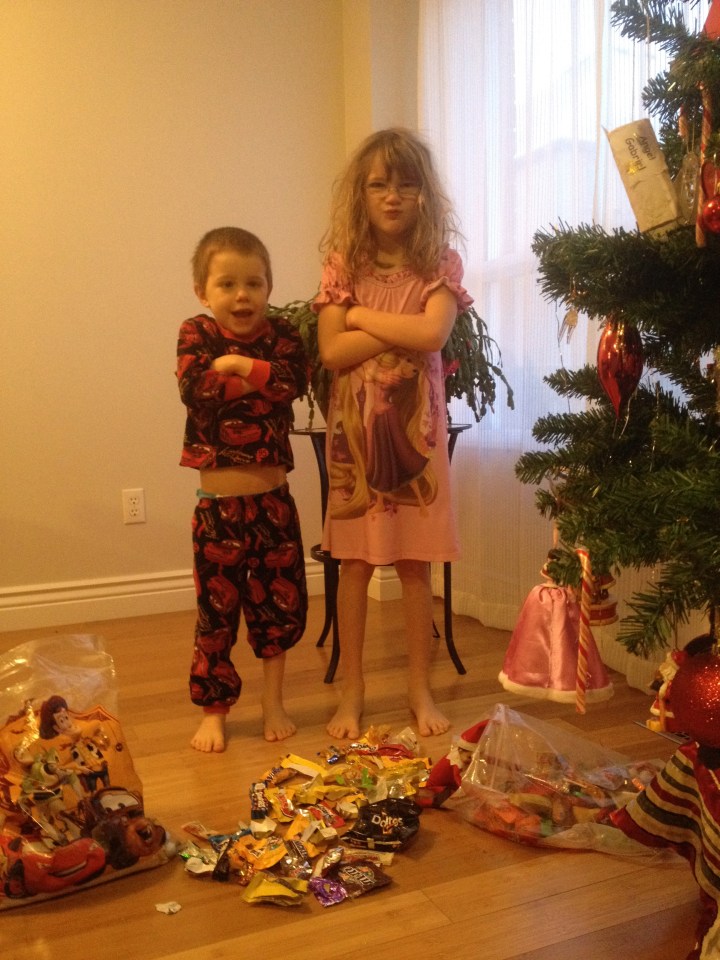 Kids upset that Blizzard was eating their candy