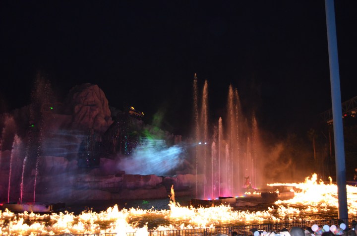 Watching Fantasmic Show!!!