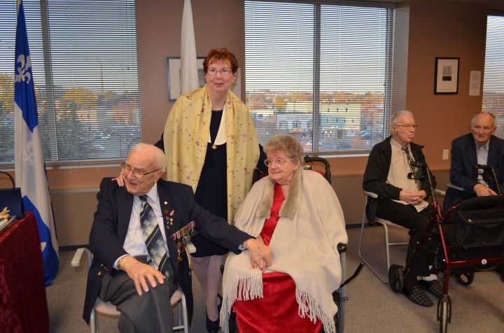 Jackie with Uncle Gill and Auntie Corrie