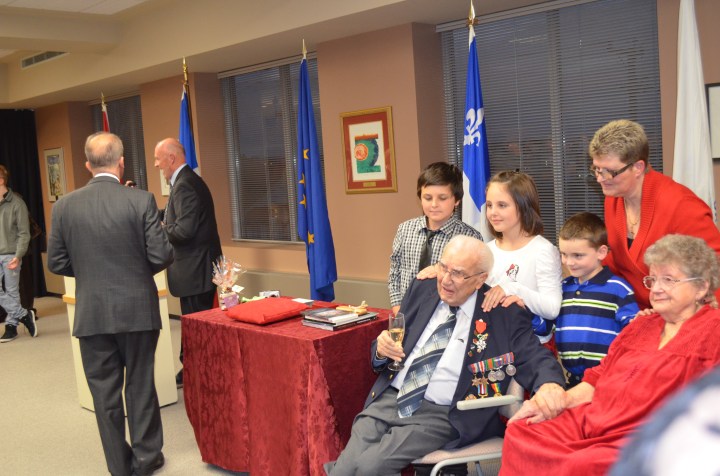 Uncle Gill at ceremony