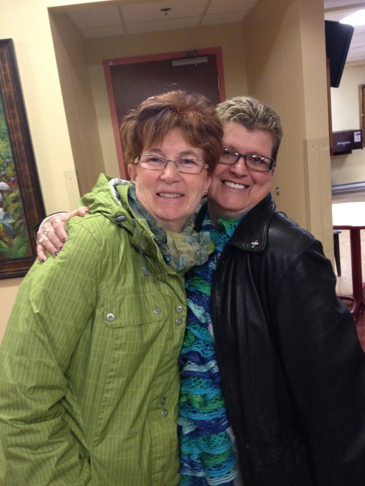 Auntie Cathy and Genny