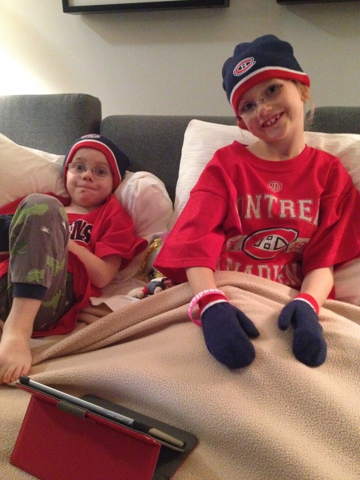 Kids being tricked into wearing Habs gear