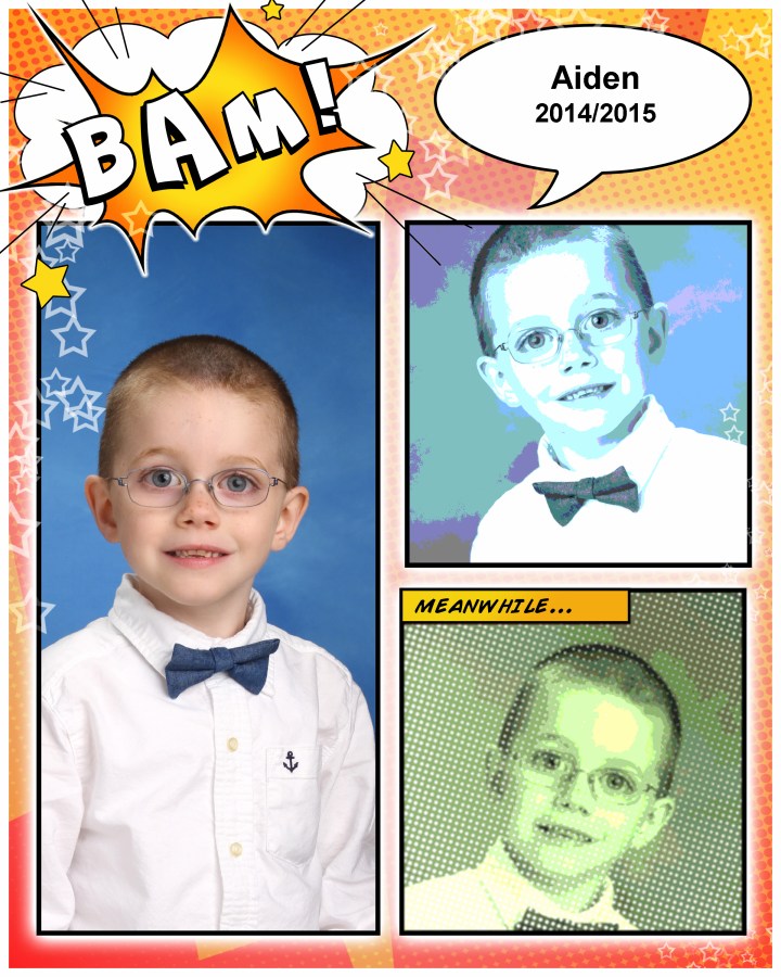 Aiden Grade 1 School Picture