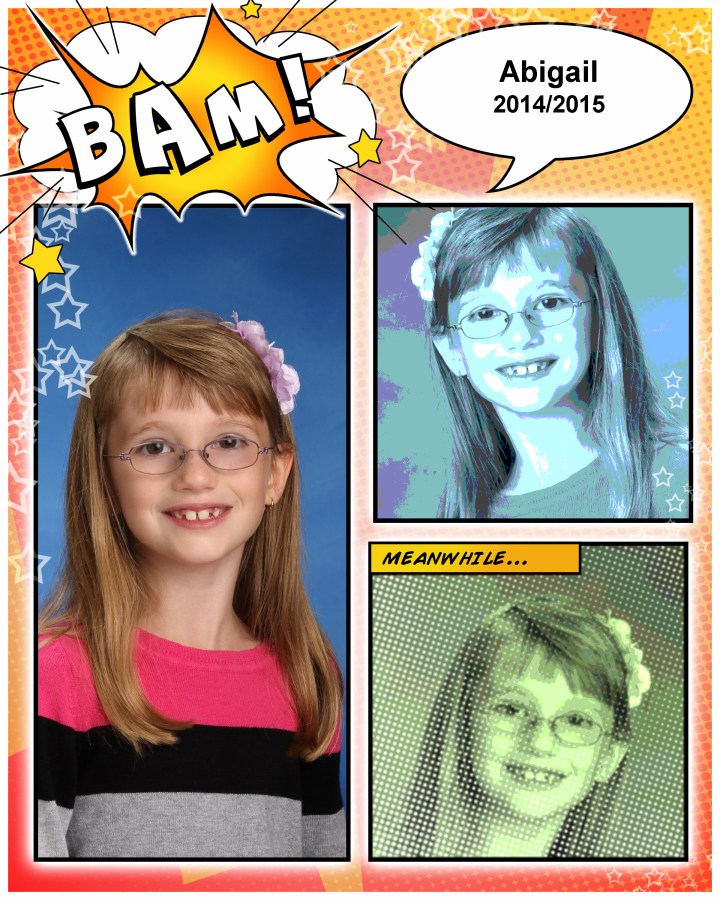 Abby Grade 3 School Picture