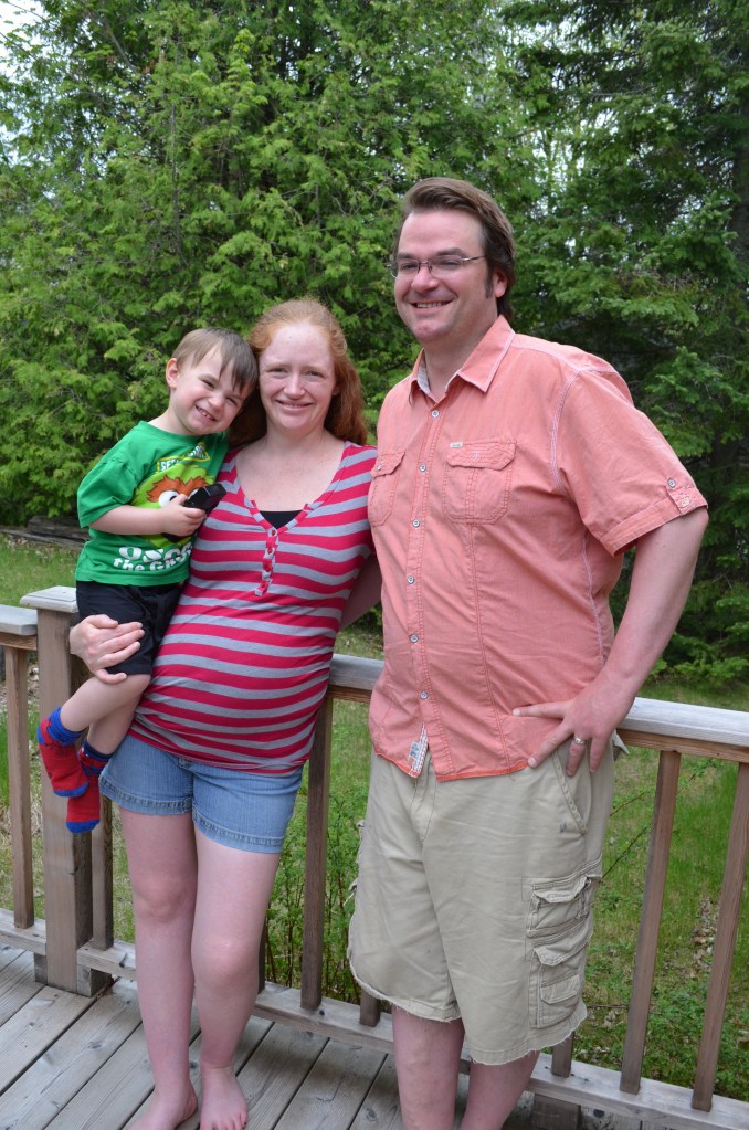 Peter, Julie and Macklan Allison