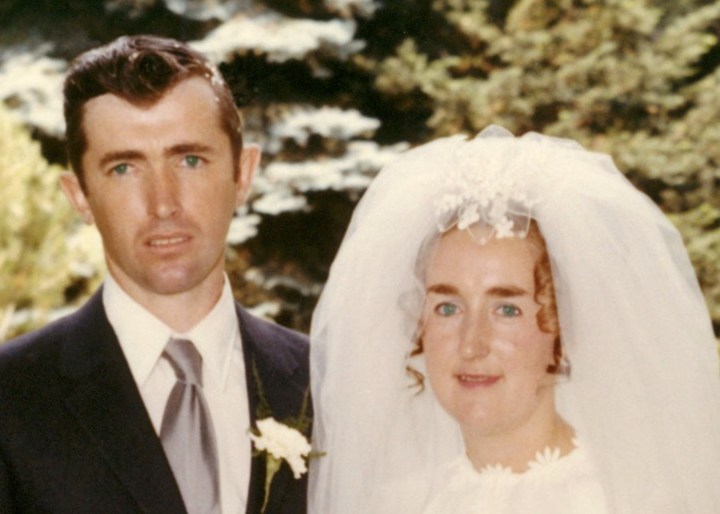 Mom & Dad on their wedding day in 1970.