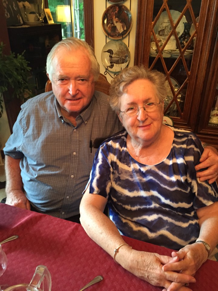 Mom & Dad on their 45th Anniversary.