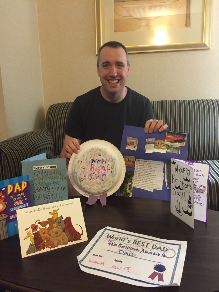 Peter with his Father's Day haul!!!