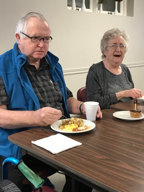 Mom's birthday celebration: Dec 3, 2017