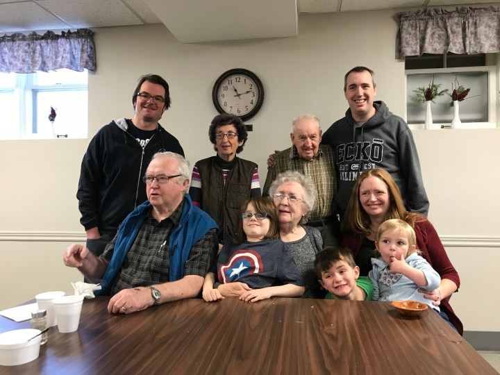 Mom's birthday celebration: Dec 3, 2017